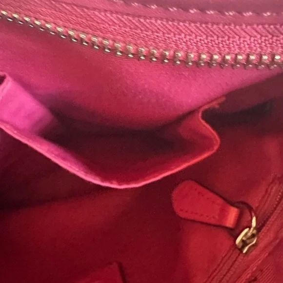 Coach Tan and Pink Crossbody Bag - Picture 8 of 16